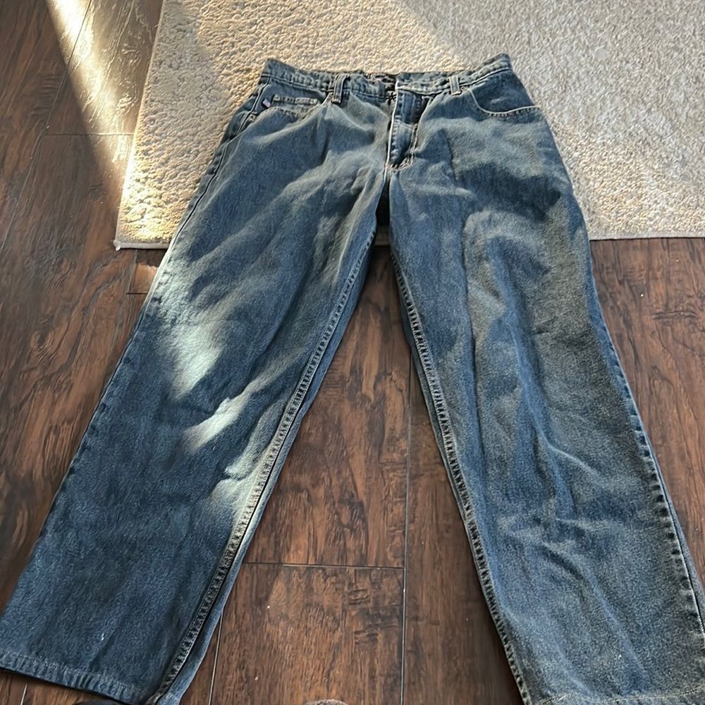 VTG polo Ralph Lauren jeans size 34 by 30 made in USA EUC dark wash straight leg